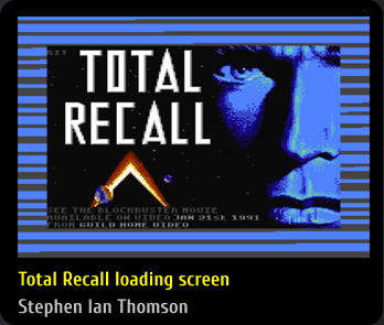 Total Recall loading screen Stephen Ian Thomson